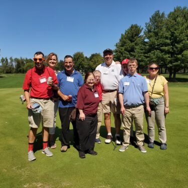Fr. Bob And Residents 2 Golf 2019