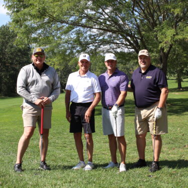 Participants in the annual Gabriel Homes golf tournament.