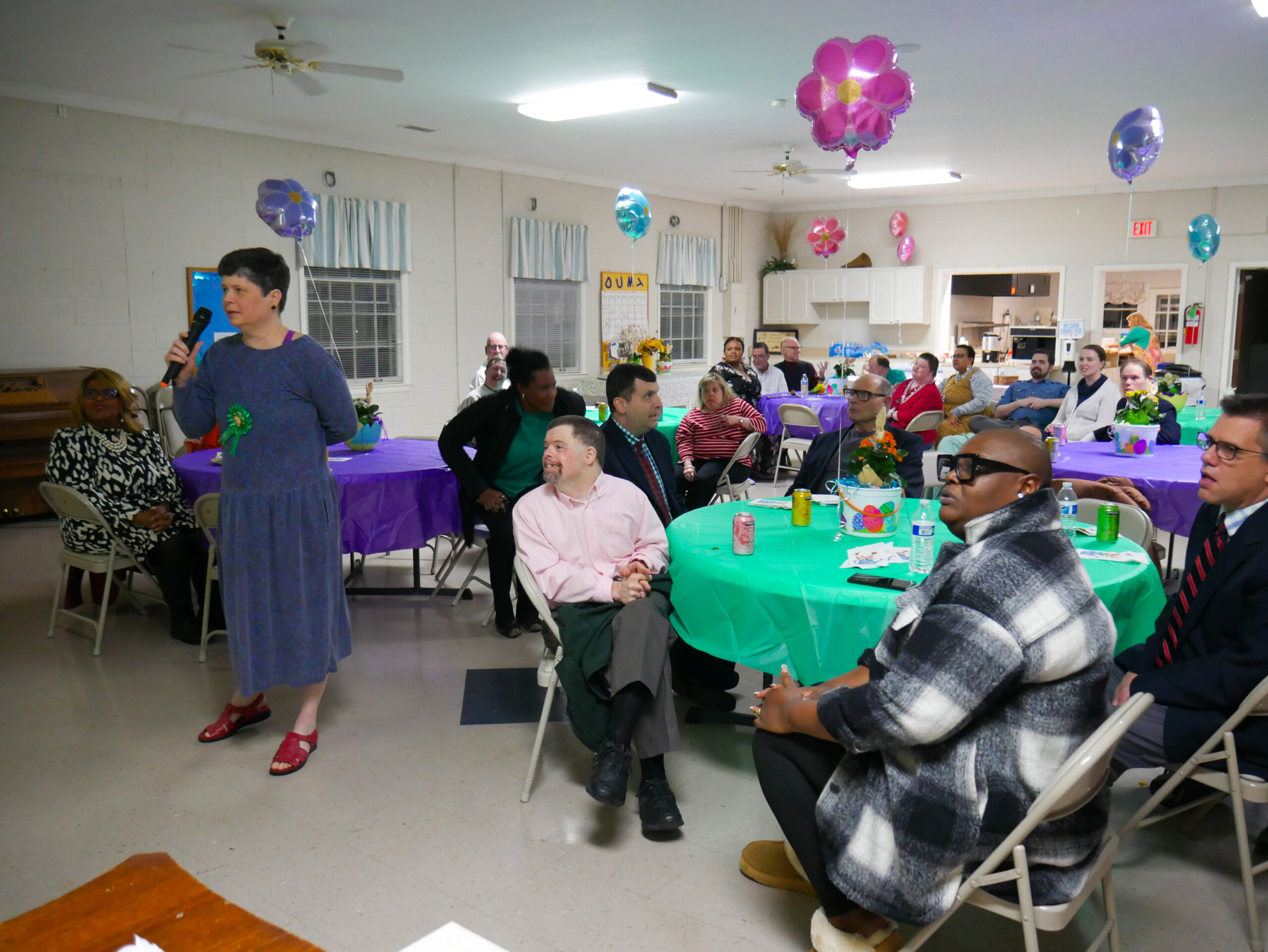 Gabriel Homes residents at the spring fling.