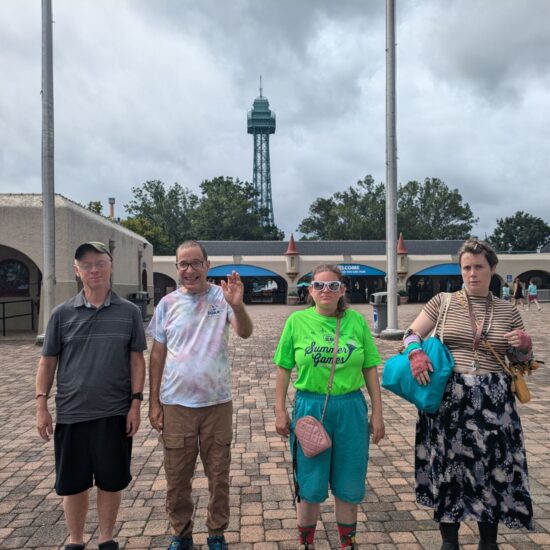 Gabriel Homes residents at Kings Dominion.