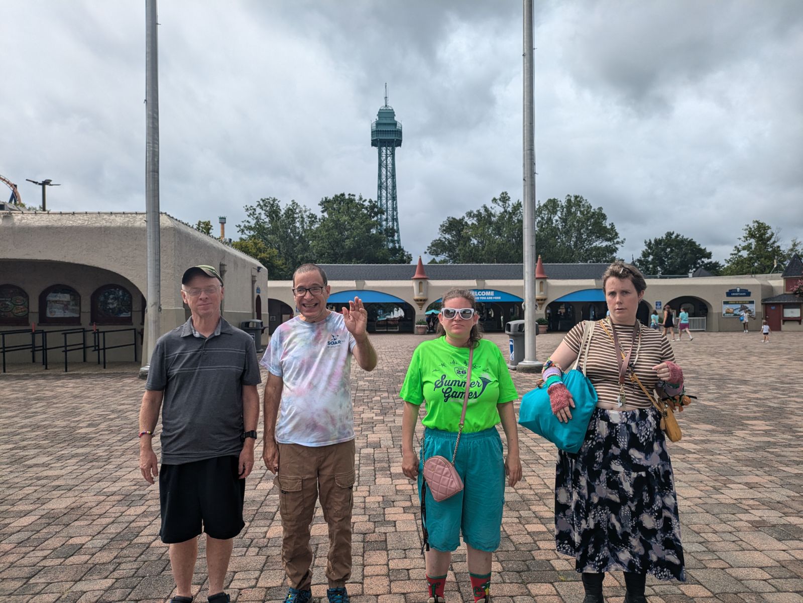 Gabriel Homes residents at Kings Dominion.