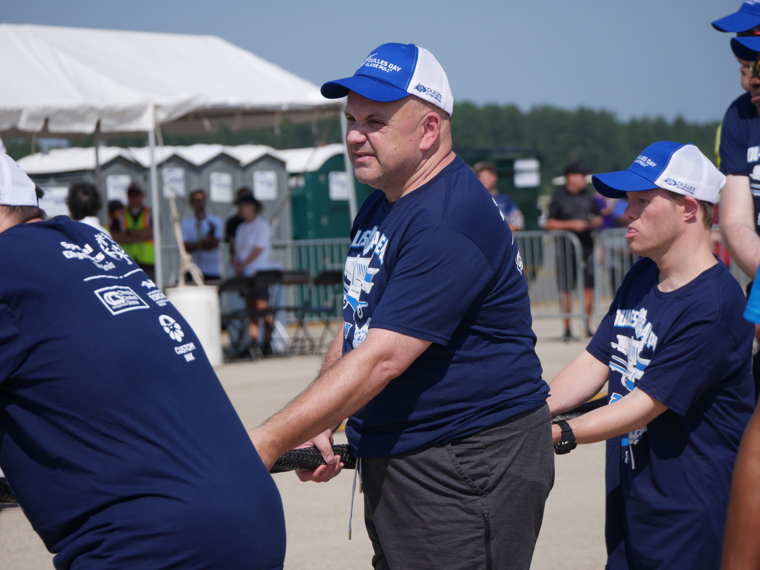 Gabriel Homes residents at the Dulles Plane Pull.