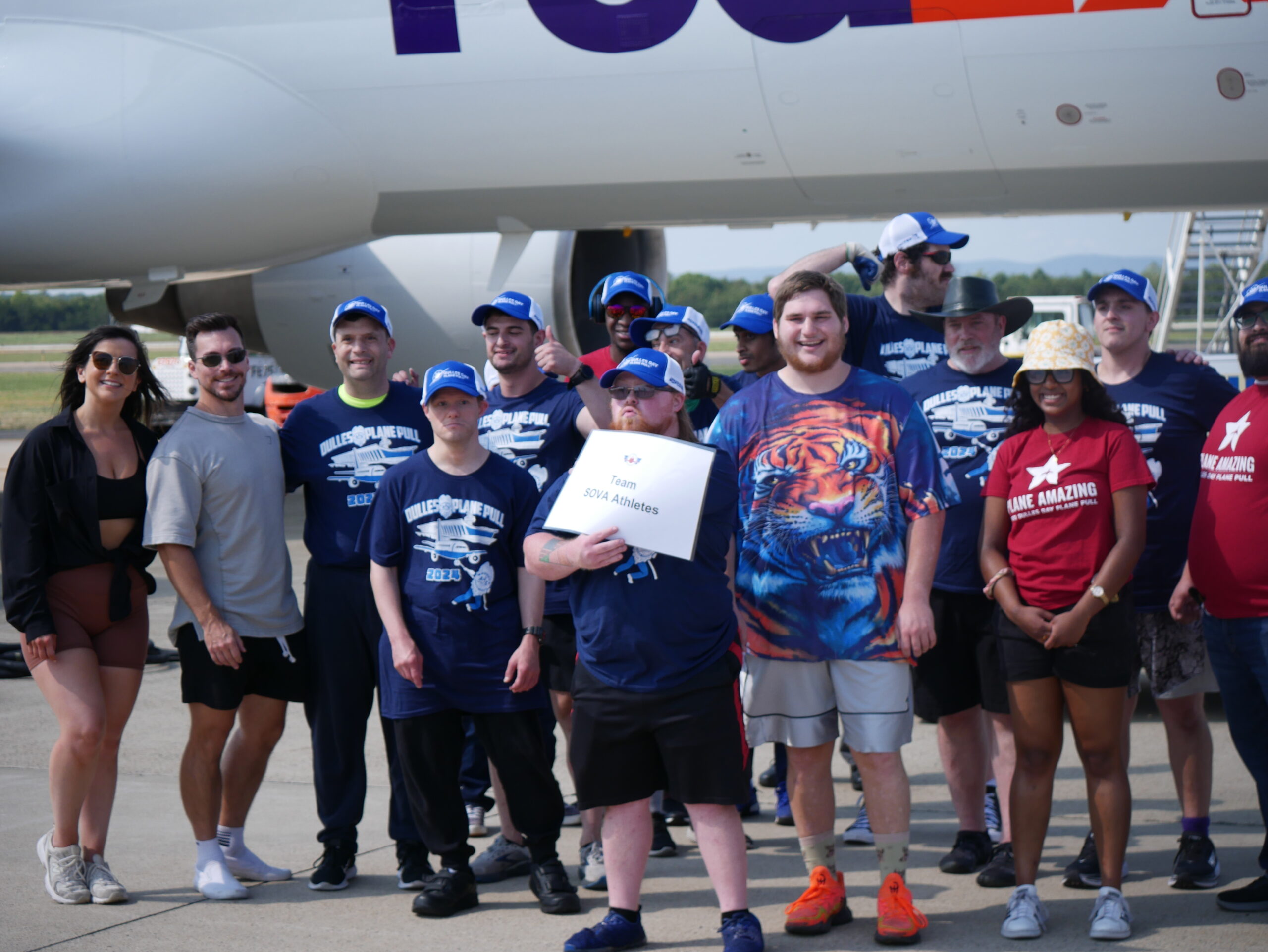 Gabriel Homes residents at Dulles Plane Pull.