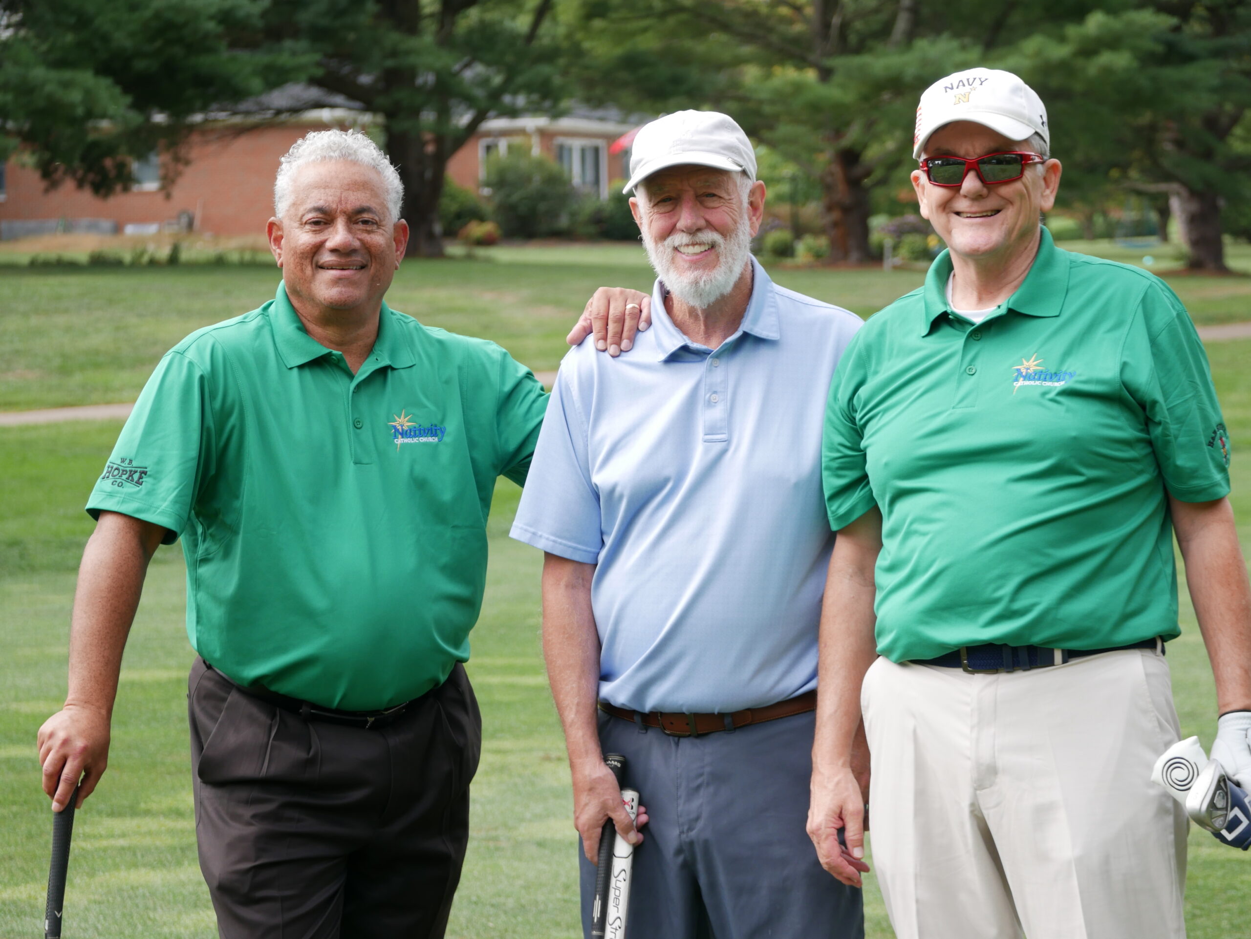 Golfers at the 2024 Gabriel Homes Golf Tournament.