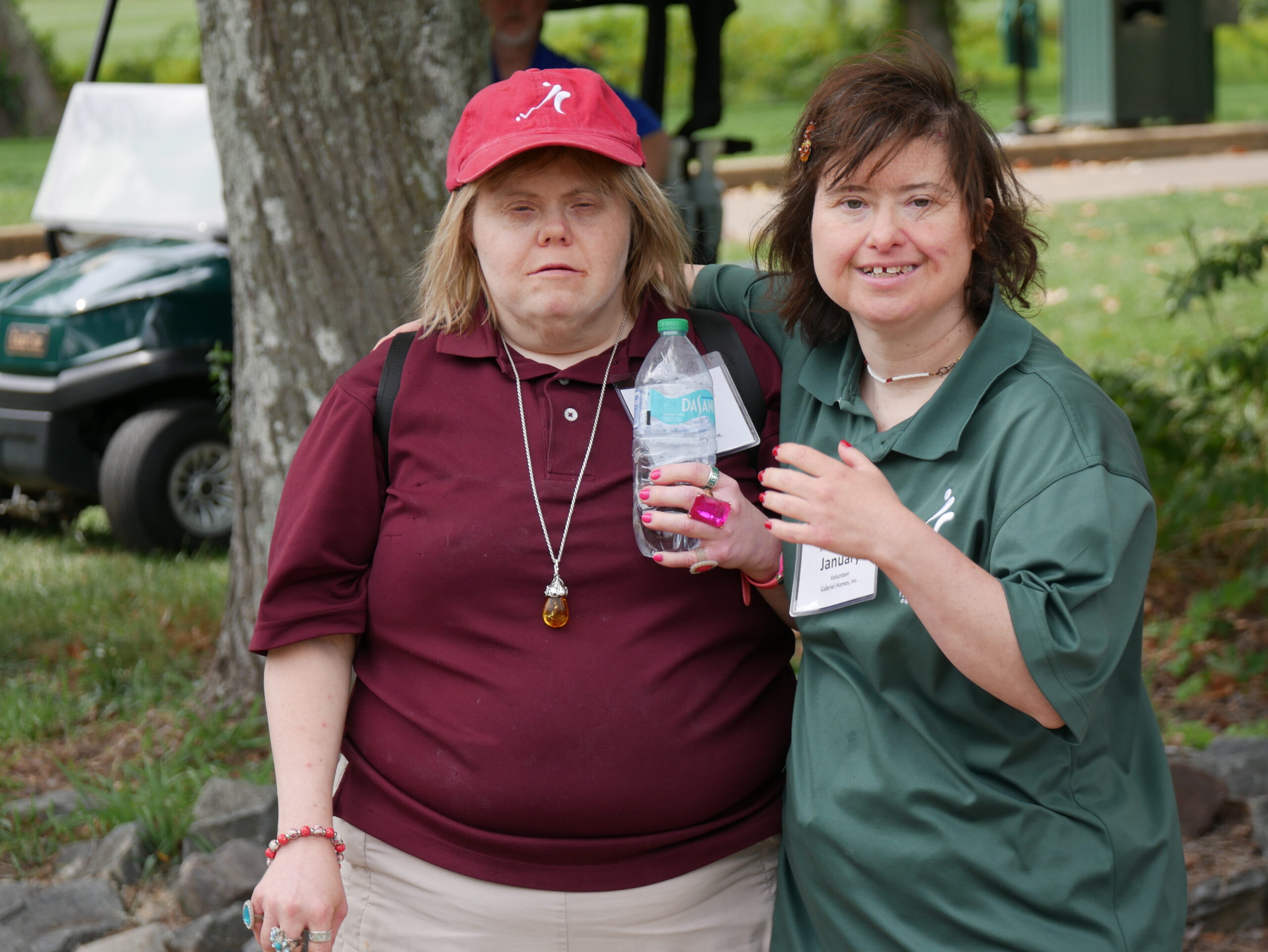 Two Gabriel Homes residents. Both have been best friends since middle school.