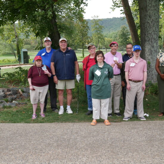 Gabriel Homes residents at 29th annual golf tournament.