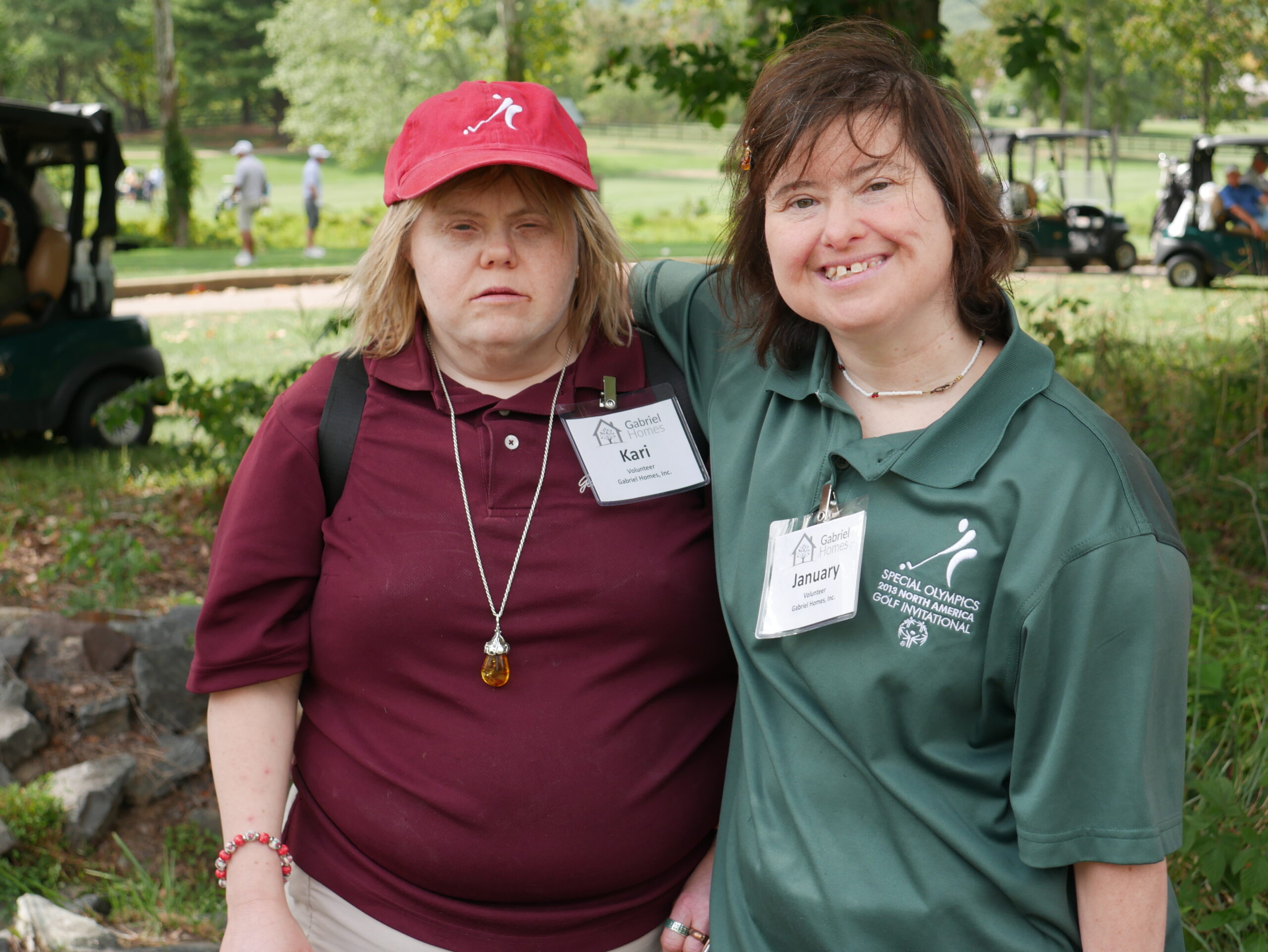 Two Gabriel Homes residents who are best friends since middle school.