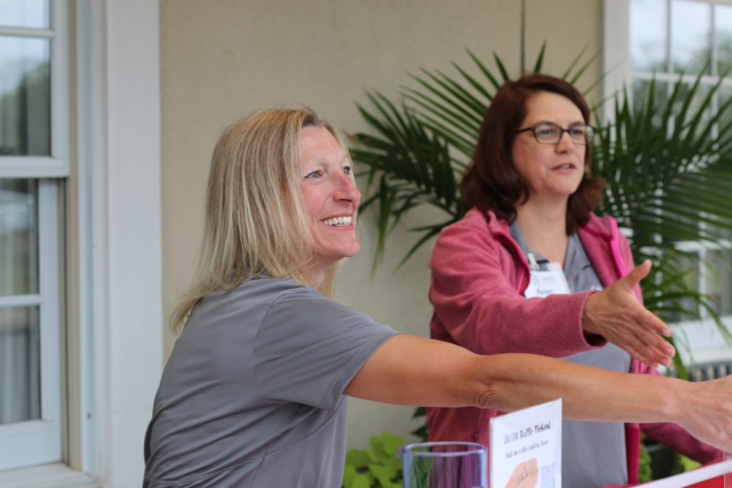 Gabriel Homes board members Cheryl Richardson (left) and Karen Chapman (right).