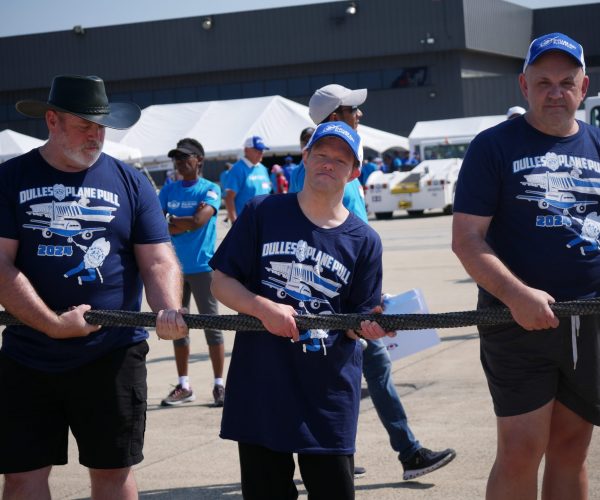 Gabriel Homes resident at Dulles Plane Pull.