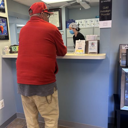 Gabriel Homes resident at Sunrise Dental in Reston.