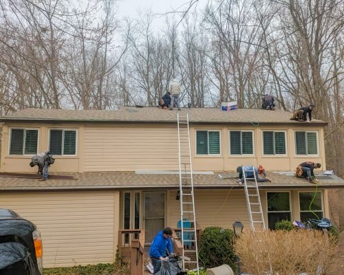 House maintenance for Gabriel Homes.