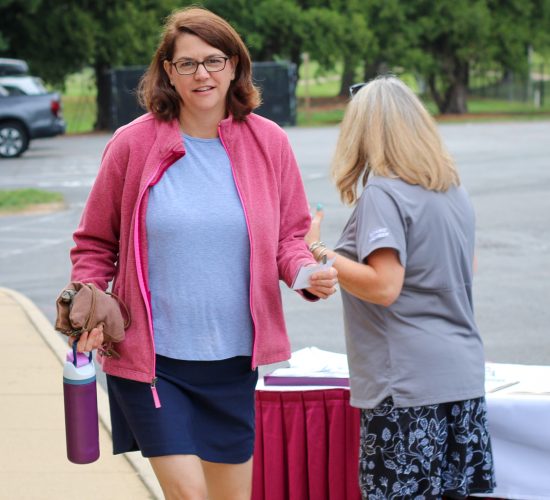 Karen Chapman, memberof the board of Directors at Gabriel Homes, at the 29th annual golf tournament.